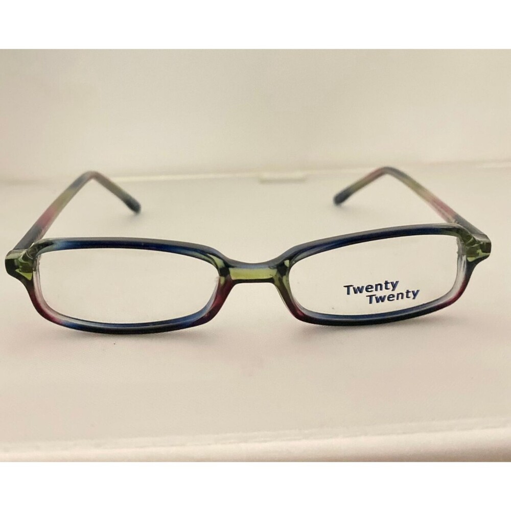 #5793 Twenty Twenty Multicolored Childs Rectangular Eyeglass Frames 45-15-130